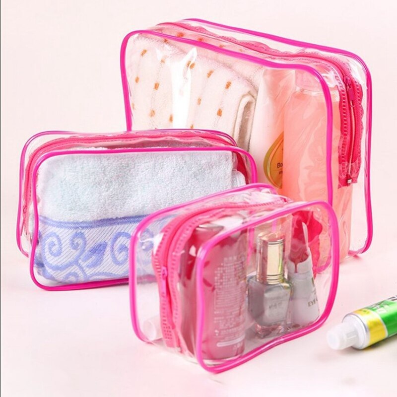 Bolsa de natación deportiva de para hombre y mujer, Organizador de maquillaje, neceser, bolsa de almacenamiento de playa, Organizador: rose red middle