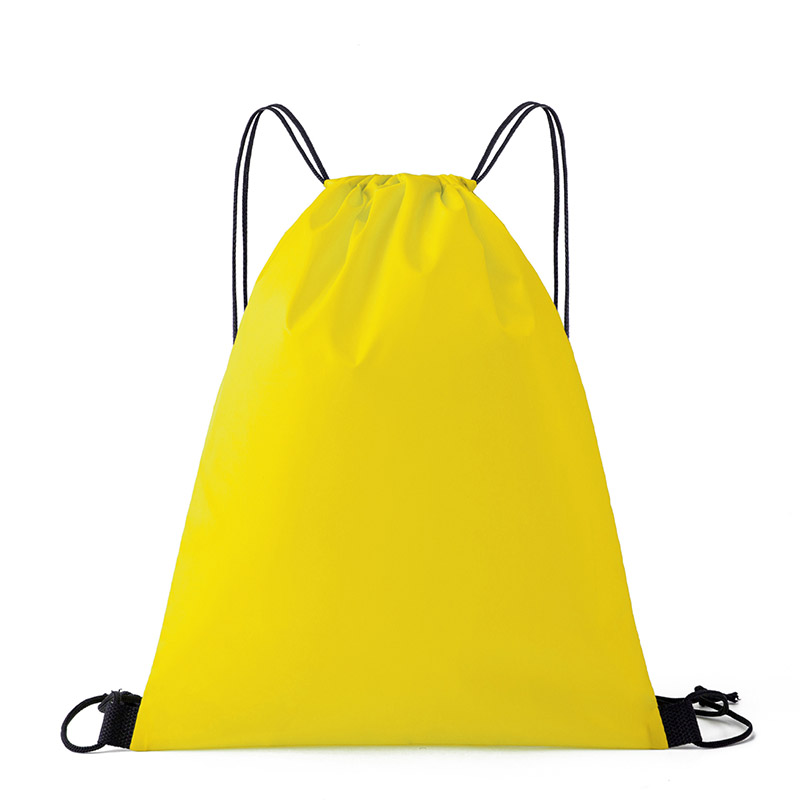 Opbergtas Nylon waterdicht zakje met trekkoord Multifunctionele tas Duurzame schoenen Ondergoed Reissporttassen Tassen voor op reis: YELLOW