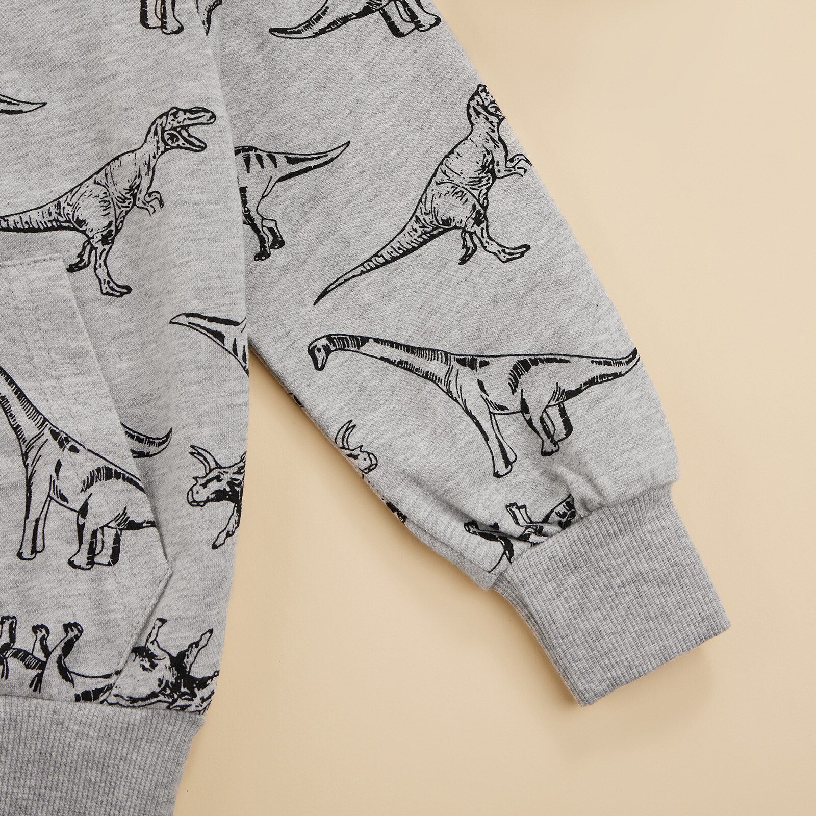 Criança meninos primavera outono jaquetas dinossauro impressão completa zíper manga longa com capuz casacos esportivos outerwear para crianças
