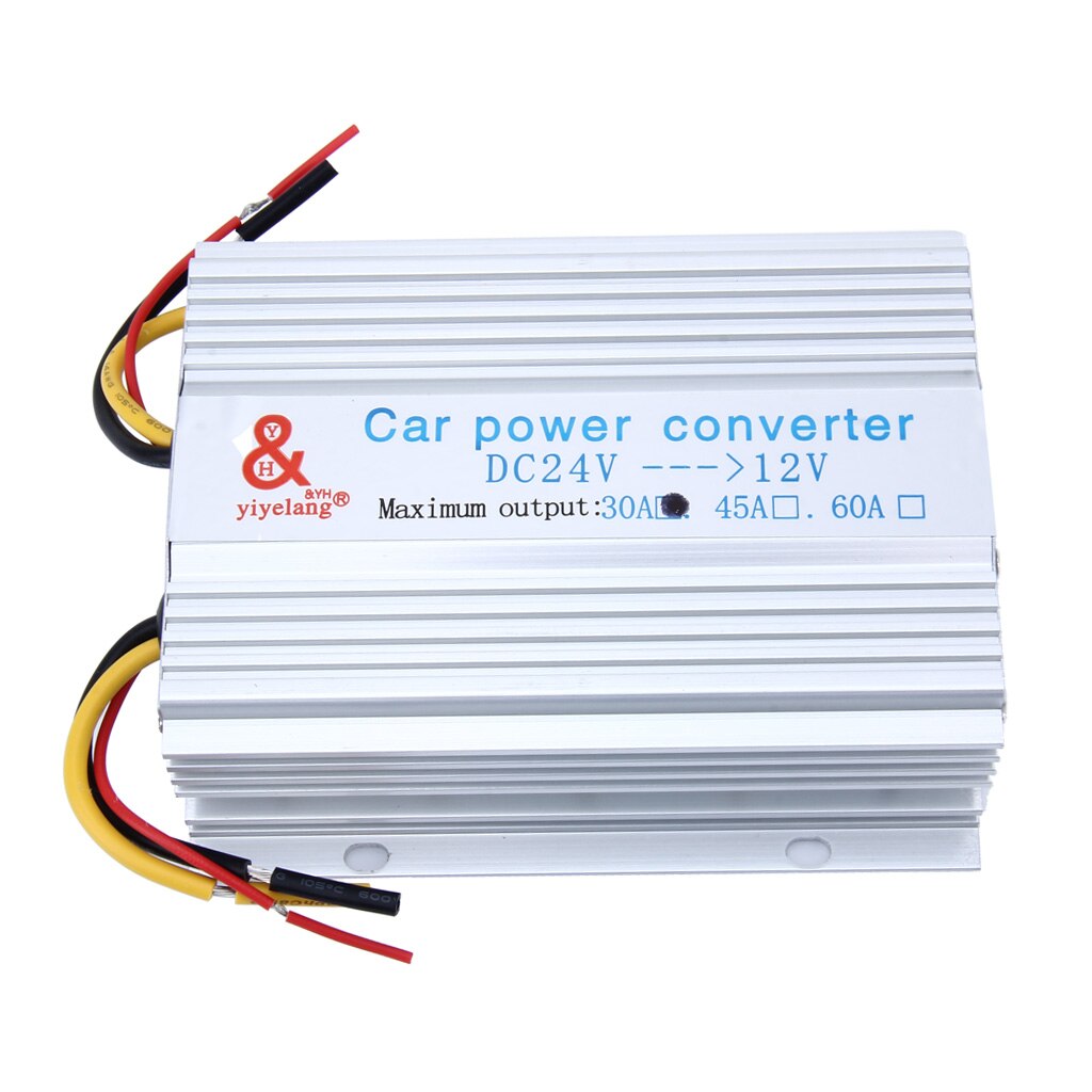 Dc-dc step down spanningsomvormer, voeding buck-regelaar 24v to 12v 30a volt reductietransformator auto-voedingsspanningsregelaar