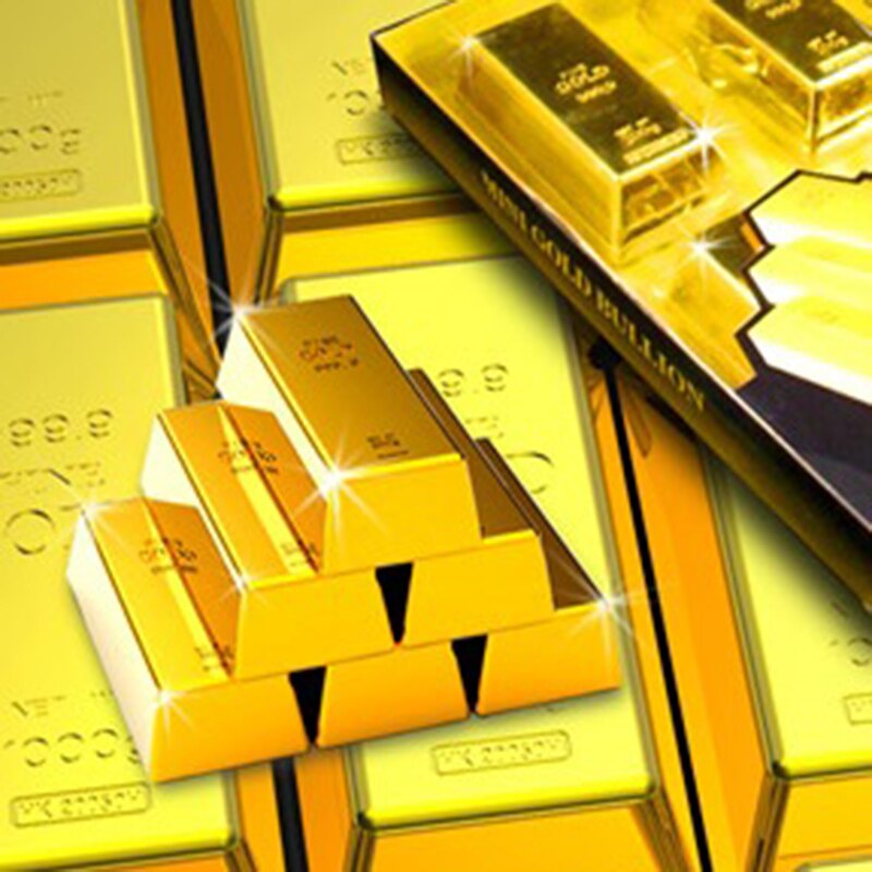 Guld mursten form harpiks køleskab magnet aftagelig køkken køleskab magneter magnet klistermærke håndværk børns boligindretning