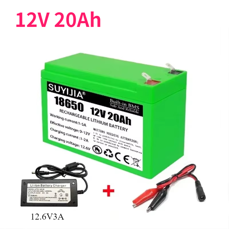 18650 akumulator litowy 12V 20Ah 12Ah wbudowany BMS 30A słoneczny pojazd elektryczny litowo-jonowy oświetlenie elektryczne akumulator zewnętrzny: Beżowy