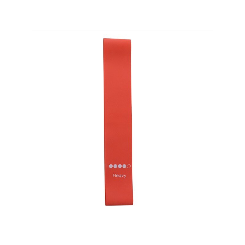 Fitness Elastic Bands Yoga Rubber Bands Pilates Without LOGO Sports Sport Crossfit Gym Expander Training Yoga Loop Bands: Red