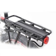 Bike Touring Carrier 110lbs Quick-Release Adjustable Back Cargo Rack Frame-Mounted Rack for Bicycles 24"-29" Bicycle Accessories