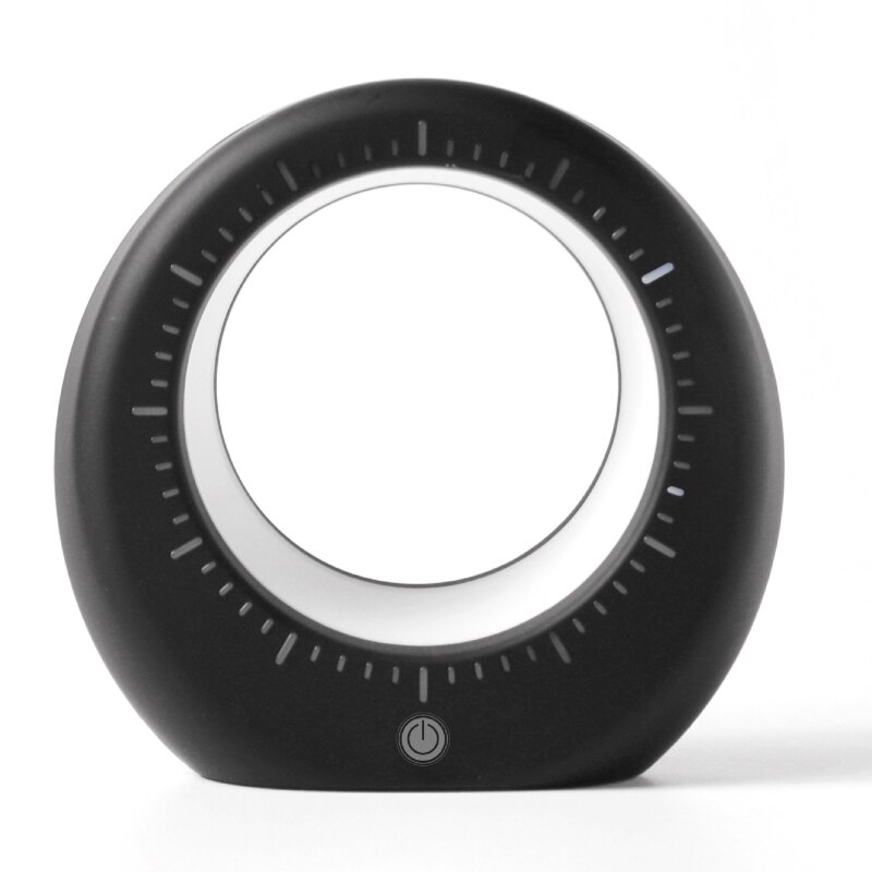 Simple Hidden Moon Night Light Alarm Clock USB Rec... Grandado
