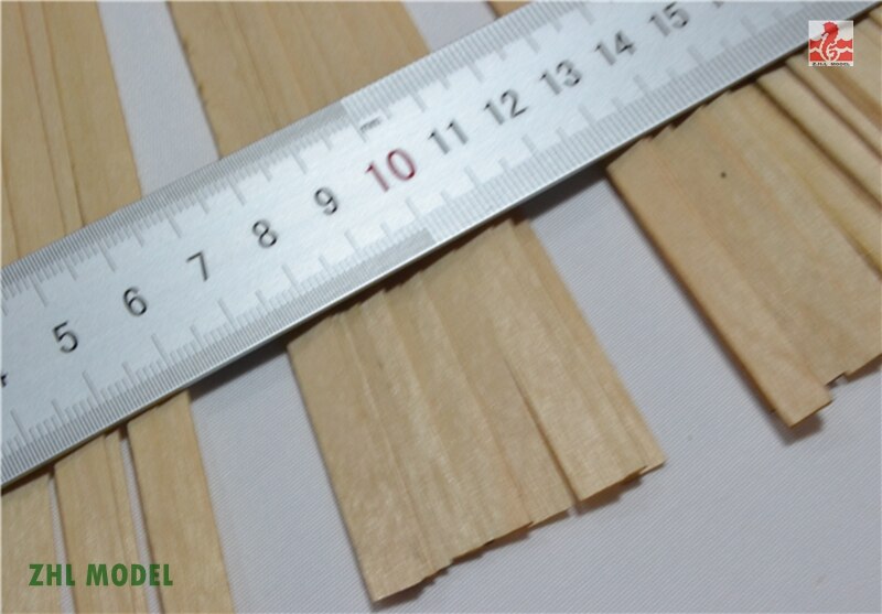 ZHL Beech wood strips 50 pieces model ship
