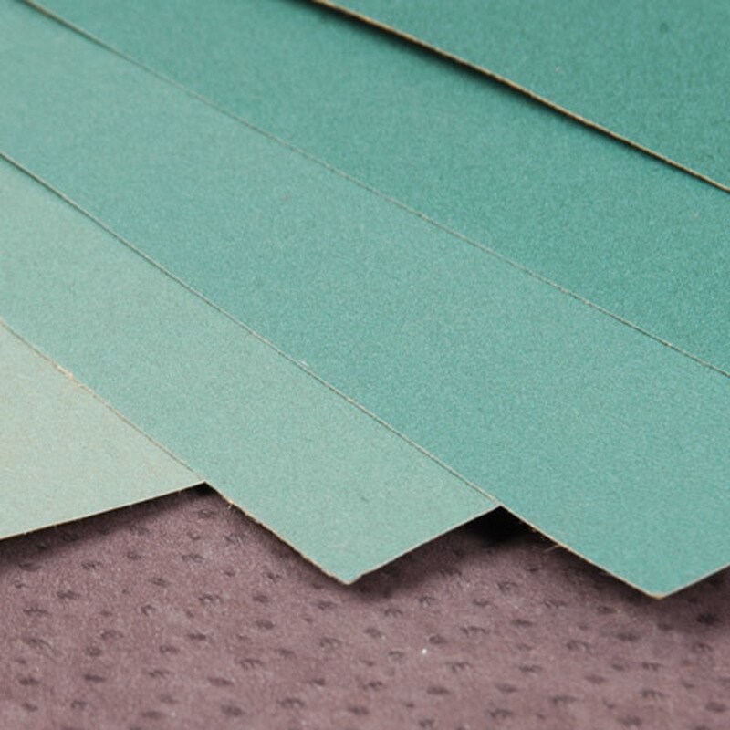 1 set 280 to 1200 grus läderslipning vått torrt läder slipning polering sandpapper läder kantpolera sandpappersark