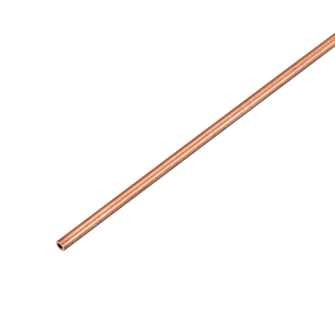 uxcell 1pcs Copper Round Tube Pipe 2mm Outside Diameter X 1mm Inside Diameter 500mm Long Seamless Round Tube Durable