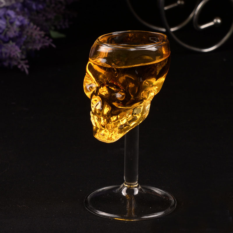 2 stk / mye 150ml mini interessante halloween hodeskalle vinglass ølglass krus beger vinglass vaso min bootle copo beger