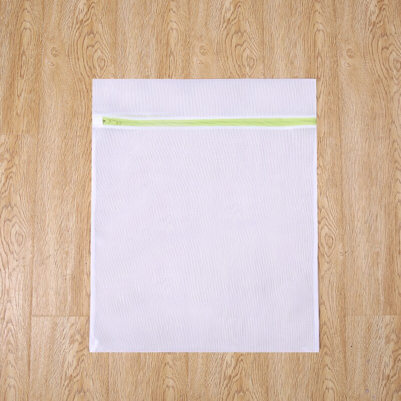 Clothes Washing Machine Laundry Bag With Green Zipper Fine Mesh Net Bra Washing Bag Black Wash Polyester Bags