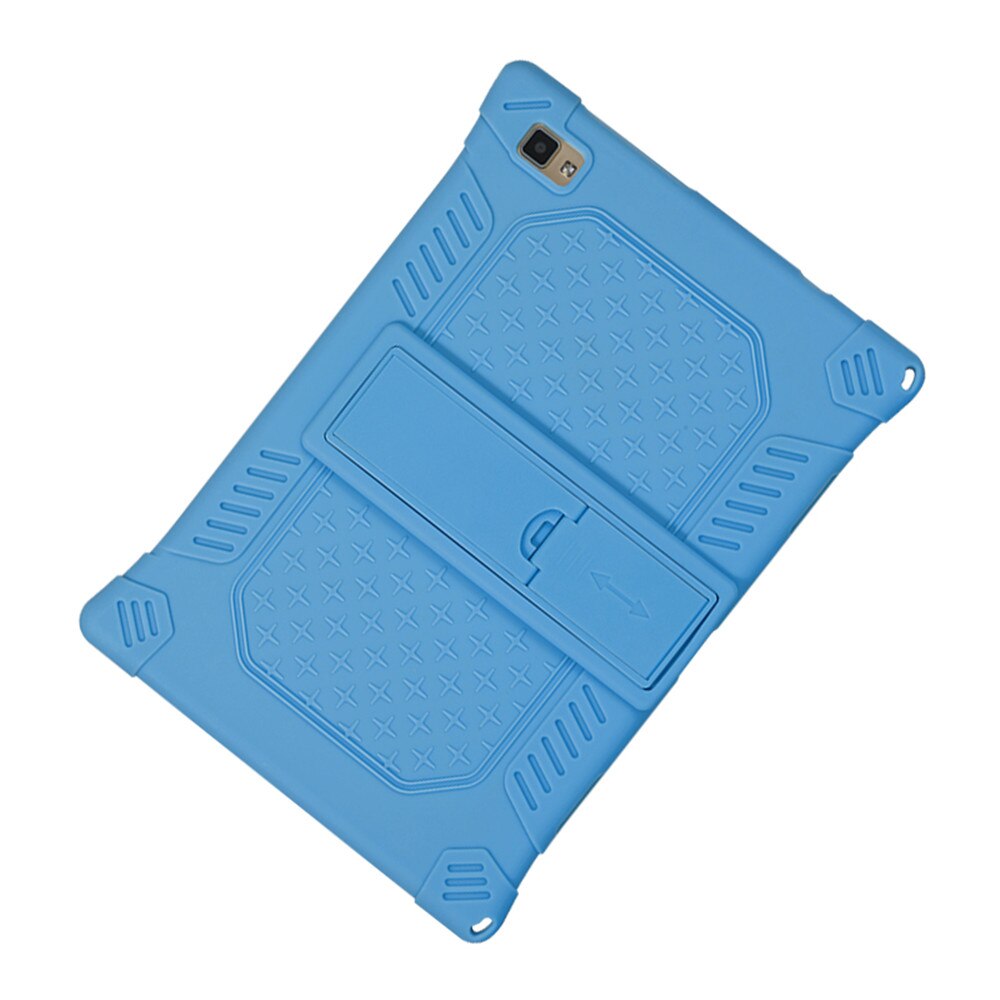 Soft Silicon Case Voor Teclast M40 10.1 Inch Funda Tablet Cover Case Voor Teclast M40 Stand Bescherm Shell: Deep Blue