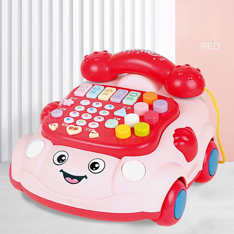 2 Soorten Muziek Speelgoed Voor Baby 'S Educatief Multi Functionele Muziek Bus Spelen Telefoon Piano Baby 0-1-2 kinderen Speelgoed