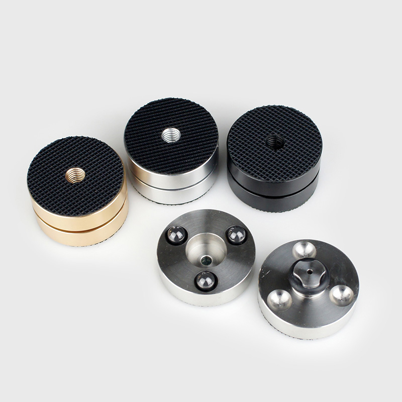 Suporte de alto-falante de áudio hifi, almofada de pé anti-choque, pés de isolamento de pico para amplificador, pré-amplificador dac, alto-falante, reprodutor de gravação de vinil