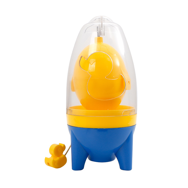 Eigelb Shaker Gadget Manuelle Mischen Goldene Schneebesen Eier Spin Mixer Stiring Maker Puller Kochen Backen Werkzeuge Küche Zubehör: Blau