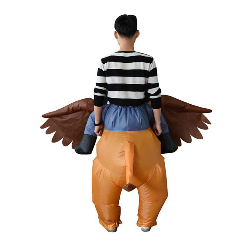 Adults Inflatable Griffon Costume Halloween Blow Up Suit Funny Clothes For Halloween Birthday Cosplay Fancy Party Supplies