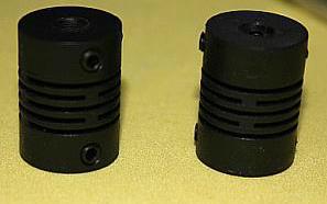 1pcs Encoder coupling plastic couplings 6 * 6/15-22