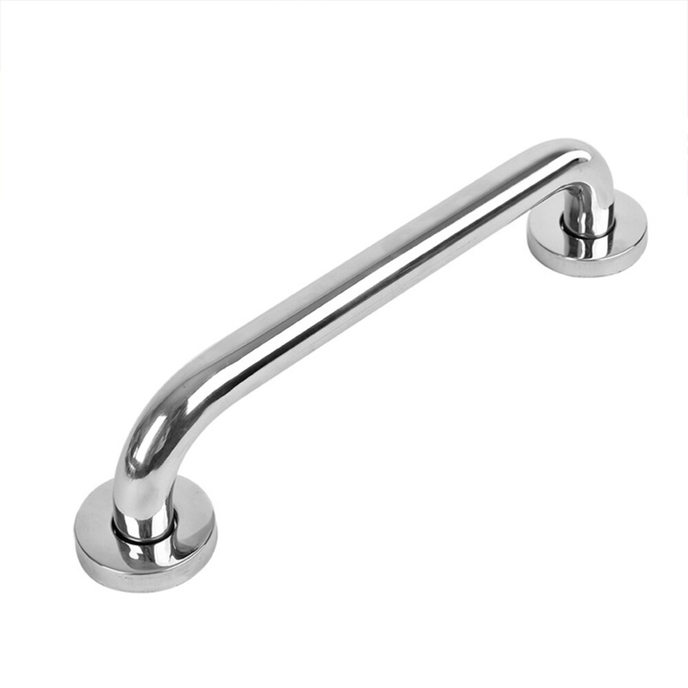 1pc rustfritt stål håndløper toalett sklisikre rekkverk tykkere sikkerhet håndlist (sølv 30cm vanlig lys)