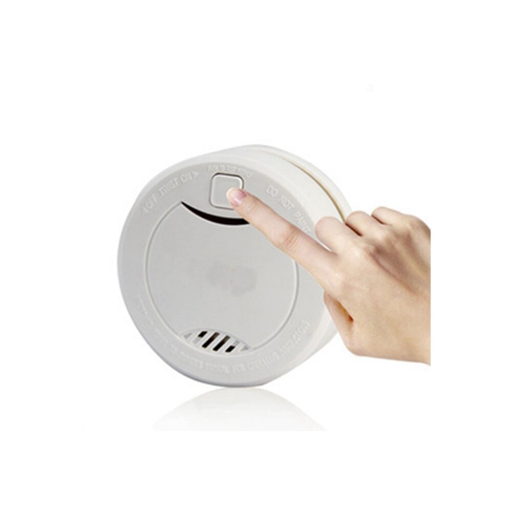 10 Years Smoke Detector EN14604 Approved Lithium Battery Photoelectric Sensor Standalone Fire Alarm For Home Kitchen
