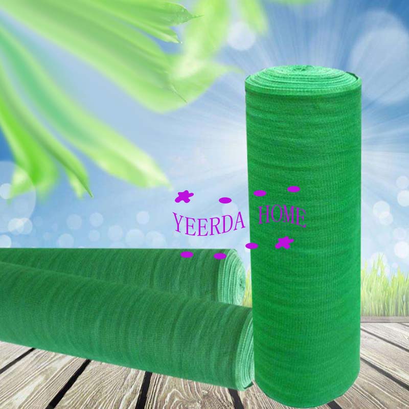 75% Sunblock Shade Cloth for Plant Cover Greenhouse Barn Green Sunshade Cover Garden Patio Orchard Accessorie DIY 3 size