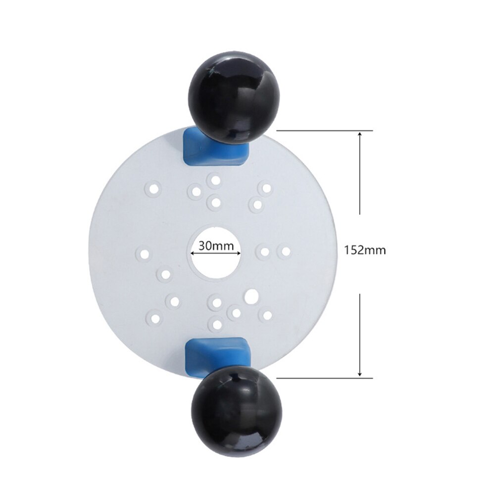 Elektrisk trimming av fresing gravering av tre freser base med håndtak palm fres fast-base kompakt guide for trebearbeiding