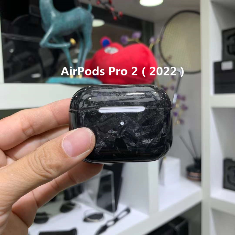 Real Carbon Fiber Earphone Case for Apple Airpods 3 Carbon Fiber Earphone Wireless Bluetooth for AirPods Pro 2）Case