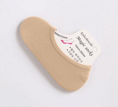 Magie Socken seicht Mund unsichtbar Kinder Boot Socken Silikon Anti-Schleudern Baby Mädchen Socken Frühling Sommer Super elastisch dünn Samt: Teint