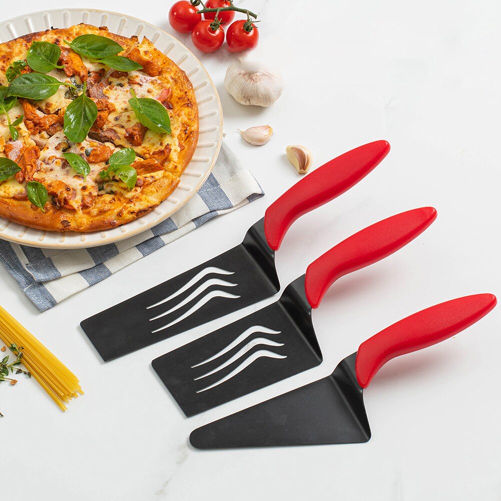 3 Pcs Stainless Steel Pizza Cake Shovel Pizza Transfer Spatula Baking Pizza Tool
