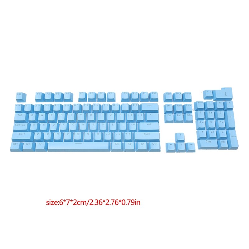 104Keys ABS Plastic Esports Gaming Keycap Mechanical Keycap Caps for Gaming Mechanical Keyboards Keycap Replacement