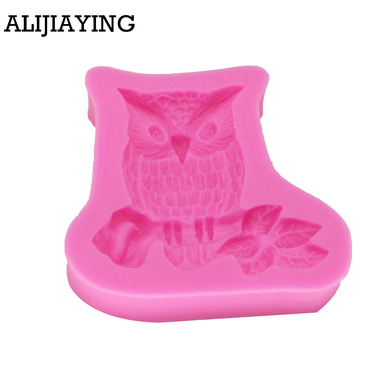 M0100 Eule Weihnachten kuchen silikon werkzeuge Fondant Kuchen Silikon Formen Eule Schokolade Tonne Süßigkeiten Formen