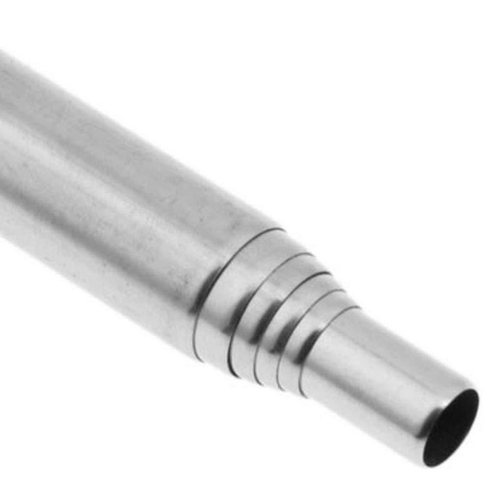 Gear brandbælge 2 stk/sæt sammenklappelig udendørs blæsebrandrør i rustfrit stål teleskopisk blæserrør til campingrejser