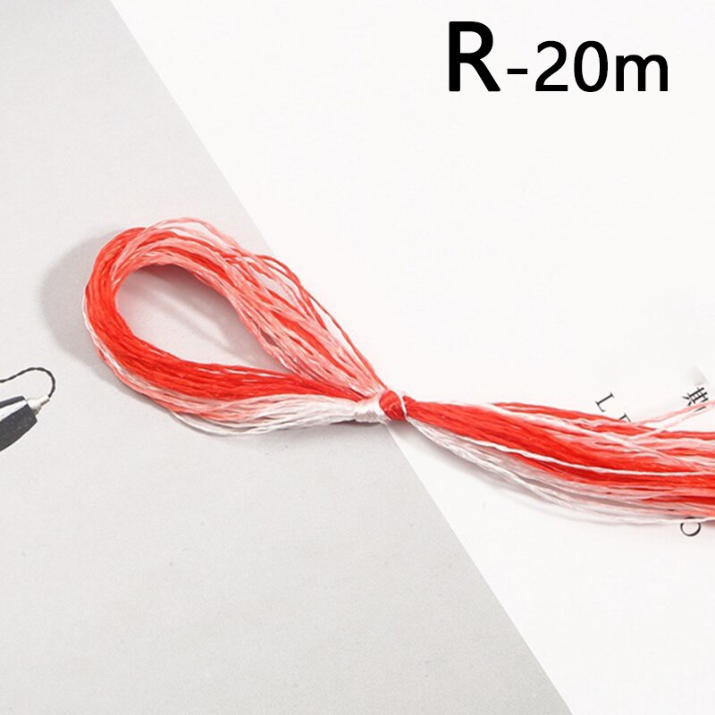 20M Polyester Embroidery Thread Gradient Cross Stitch Floss Threads Cotton Sewing Skeins Skein Kit DIY Sewing Tool Crafts: R