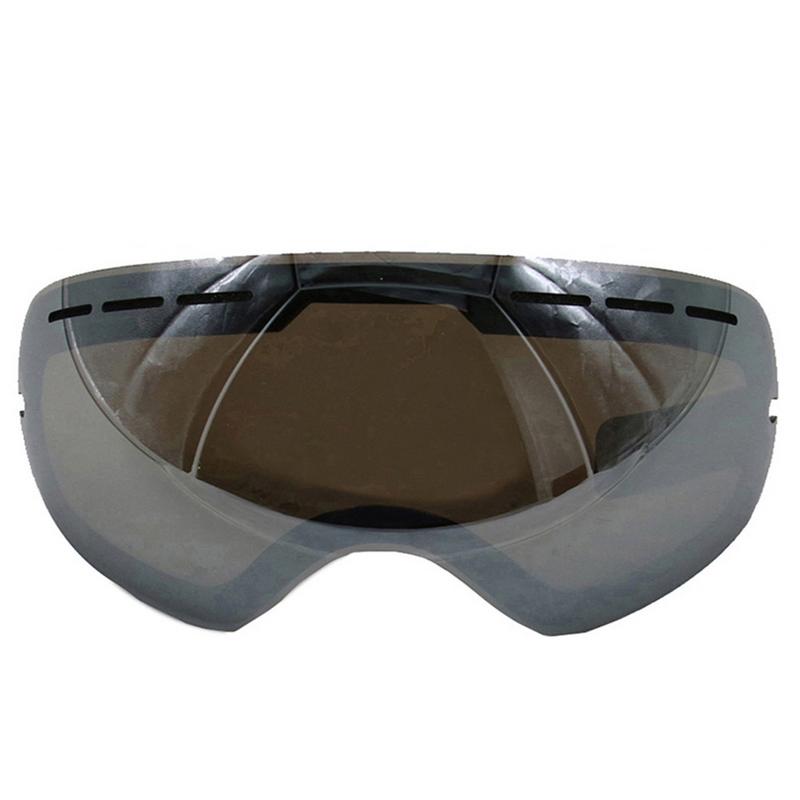 Double-layer Anti-glare Lenses Ski Night Vision Goggles Mask Lens Anti-fog Snowboard Winter Snow Sports Skiing Lens