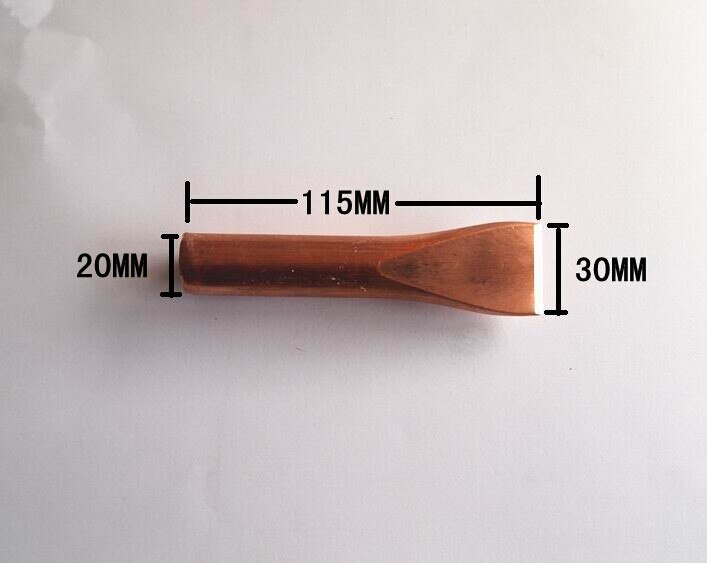 Haute puissance 220V 500W fer à souder électrique chauffage externe fer à souder manche en bois fer à souder