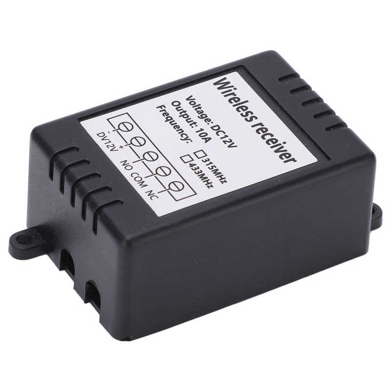12V Single Channel Wireless Receiver Wireless Relay Remote Control Working Mode for Electronic Lock Remote Control