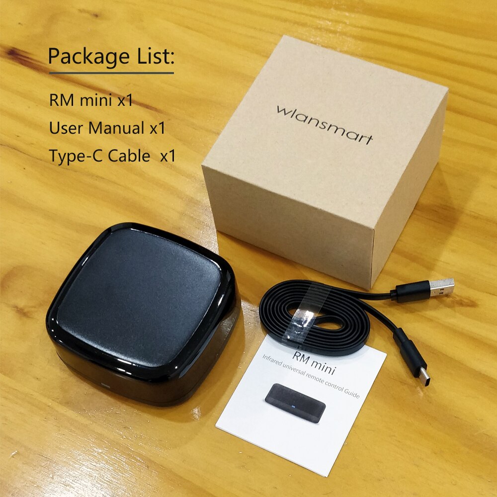 Tuya Rm Mini Smart Universal IR Remote Controller,AI Voice Control AC, TV Box via Alexa ,Google Home ,Wifi Control by APP