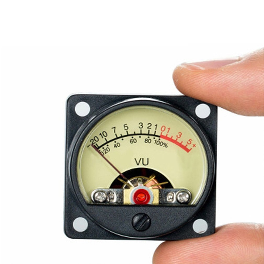 High-precision Audio Panel VU Meter Power Amplifier DB Sound Level Meter Header Recording Audio Level Amp Meter