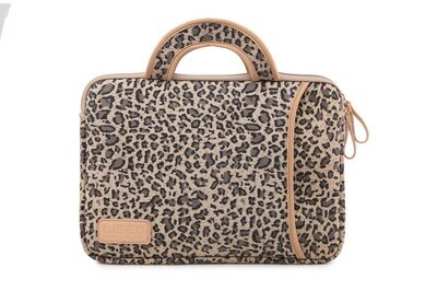 Knomo Hanover Slim Brief Dames Laptoptas 14 | Canvas
