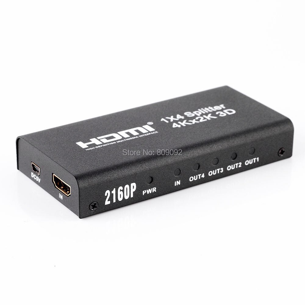 3D &amp; 4K HDMI 1x4 2160P Splitte Full HD 1080P Amplifier HDMI Switch Switcher 1 in 4 Out Converter adapter For HDTV
