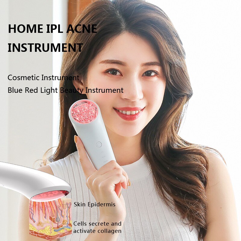 Photon thérapie par la lumière outils de soins de la peau électrique visage Led Machine de beauté éclaircissante tache de rousseur acné enlèvement peau resserrement dispositif