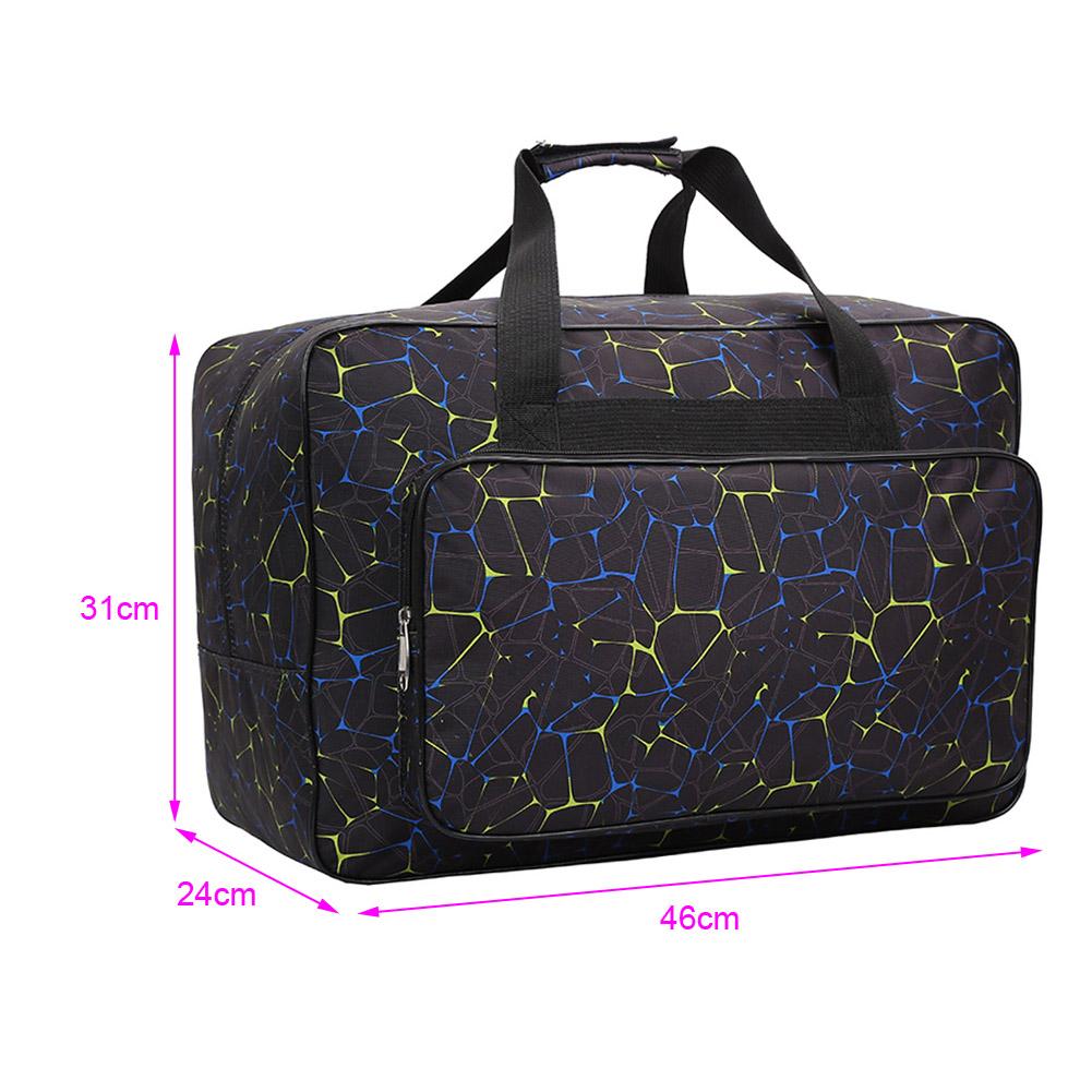 Große Kapazität NäHenne Maschine Tasche Reise tragbar Lager Tasche Nähmaschine Taschen Multifunktionale NäHenne Werkzeuge Hand Taschen: Schwarz