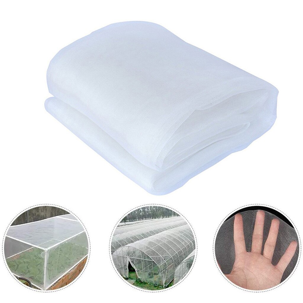 Insect Protection Net Bug Insect Bird Net Barrier Vegetables Fruits Flowers Plant Protection Greenhouse Garden Netting Summer #4: B