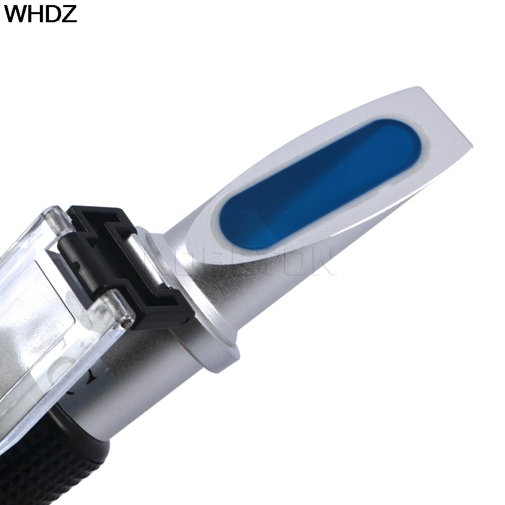 1 Uds. 0-32% Brix ATC fruta azúcar medidor sacarímetro de mano Brix refractómetro para cerveza prueba Brix utensilios ópticos