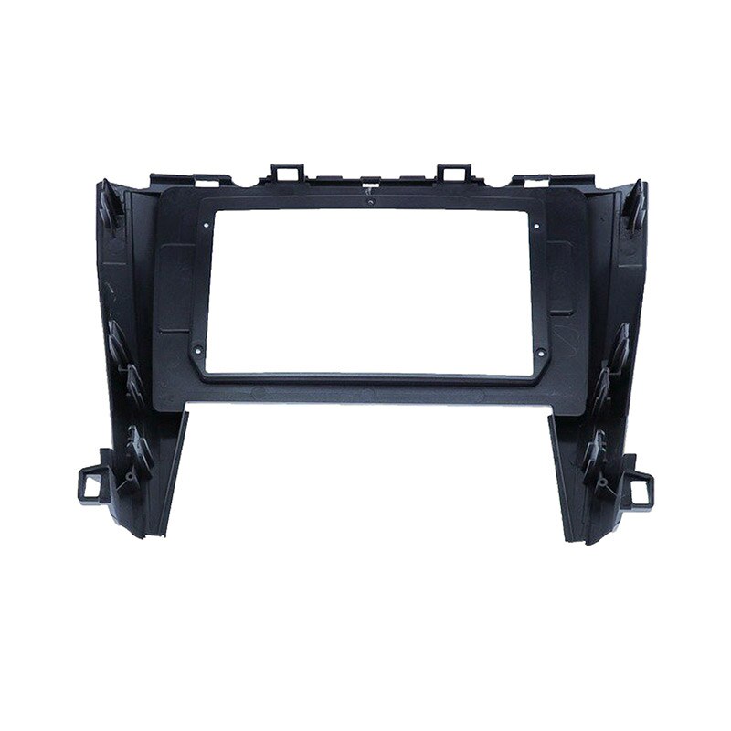 Fáscia do carro para toyota camry solar 2015-2017 10 polegadas painel estéreo traço instalação adaptador duplo din carro dvd quadro guarnição kits