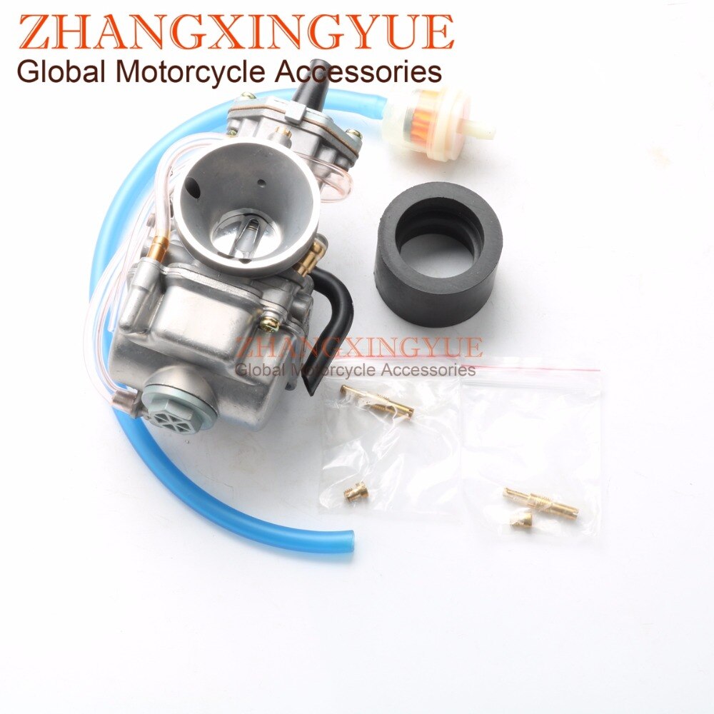 24mm karburator til oko pwk  gy6 jog dio rtl 250 cr80 85r cr125 nsr 50 80 dt100 scooter offroad motorcykel atv