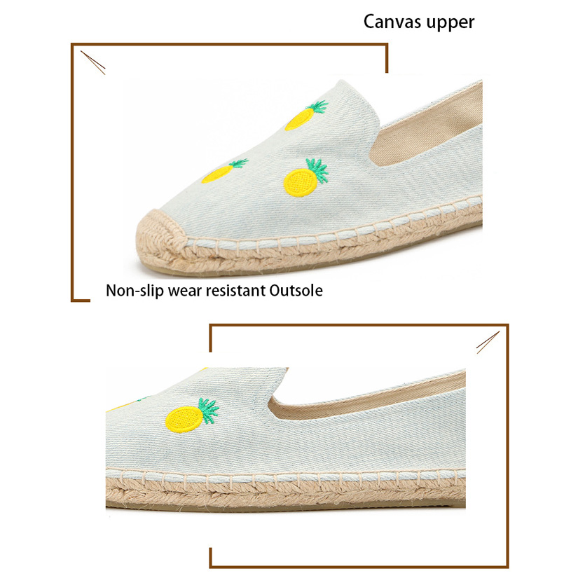 Neue frühling sommer nahe zehe frauen flache Espadrilles hausschuhe
