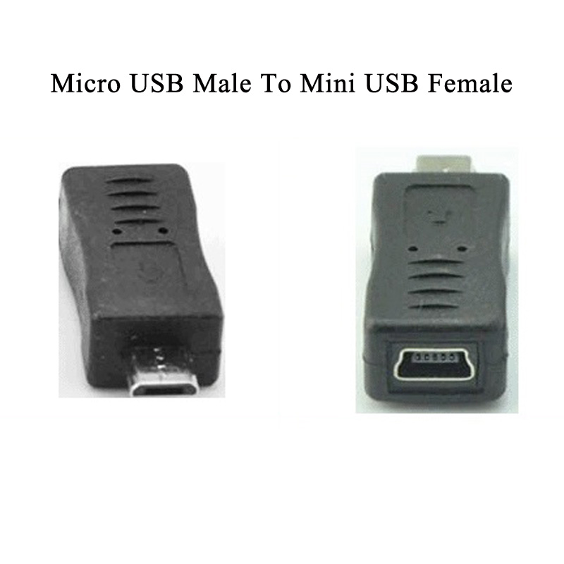5 STKS Micro USB USB Mannelijke Vrouwelijke naar Mini USB 5 Pin Man Vrouw Plug Adapter Changer Converter Adapter