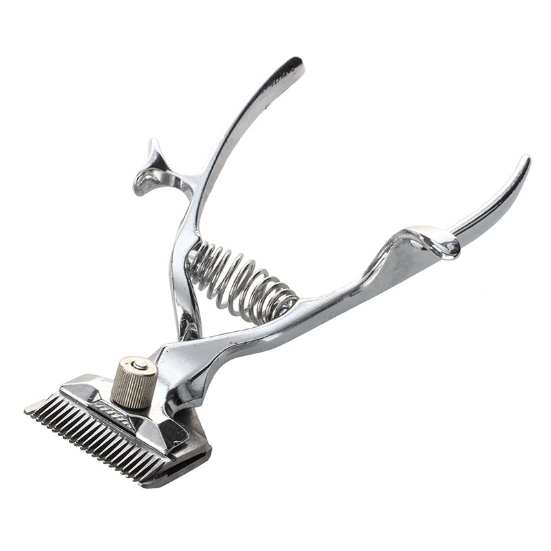 Old Manual Clipper Haircut Hand Push Low Noise Non-Electric Hair Cutter