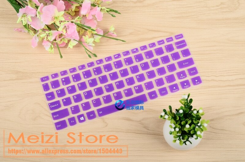 Silikone tastatur cover hud til lenovo yoga 330-11 igm 330 11 igm 330(11) 330-1111.6 tommer touch-screen bærbar computer: Lilla