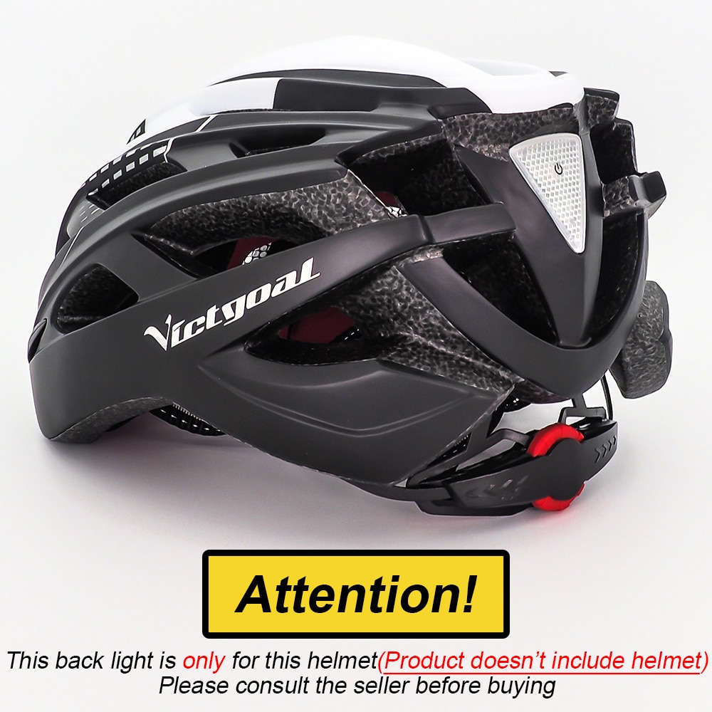Victgoal Bicycle Helmet LED Backlight Replacement Taillight For Cycling Helmets MTB Moutain Road LED Back Lights For Bike Helmet