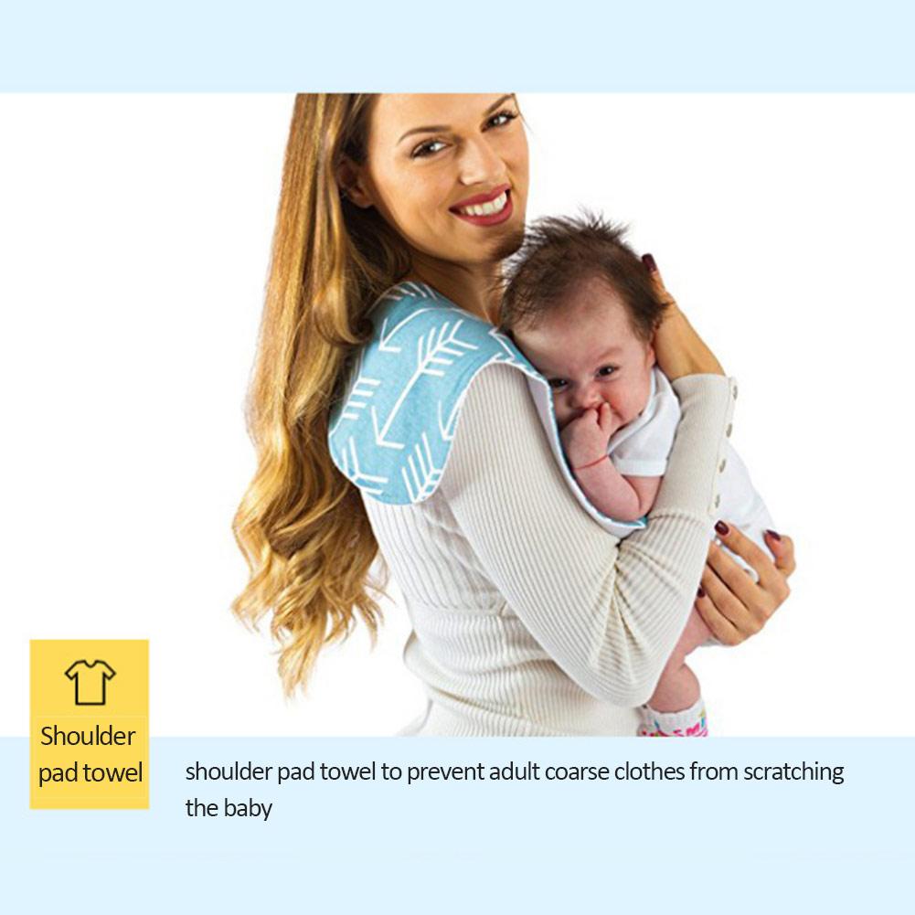 4 stks Baby Burp Doeken Pad Doek Set Absorberend En Zacht Drie-Layer Katoen Anti-Spitting Melk Pad set Kid Care Schouder Pad Handdoek